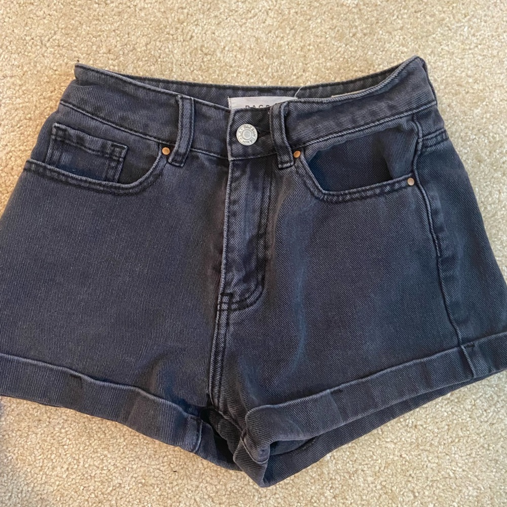 pacsun black mom shorts